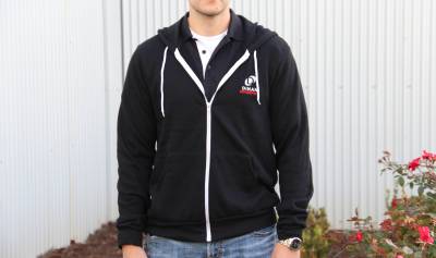 Dinan - Dinan DC020-MZIP-2XL Zip-Up Hoodie 2XL Black