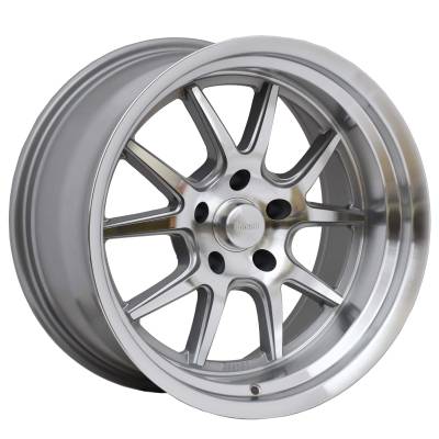 Rocket Racing Wheels - Rocket Racing Wheels TTR19-817355 Attack 18x10 5x5.0 0mm Titanium