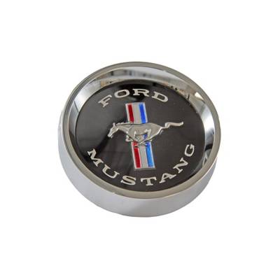 Scott Drake - Scott Drake C5ZZ-1130-BK Wheel Cap for 65-66 Ford Mustang