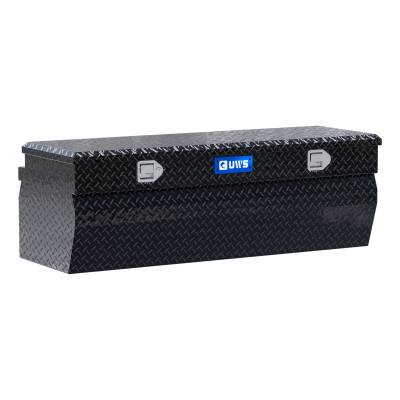 UWS - Gloss Black Aluminum 55" Wedge Utility Chest Box Heavy Packaging