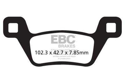 EBC Motorcycle Brakes - EBC Motorcycle Brakes FA600X Carbon X Pads for Enduro/MX Bikes