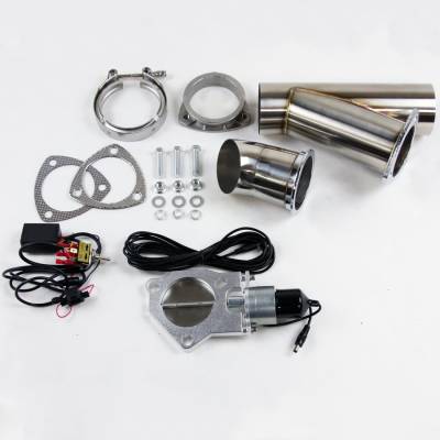 Granatelli Motor Sports - Granatelli MS 307530 Electronic Exhaust Cutout Systems Stainless Steel Weld-In