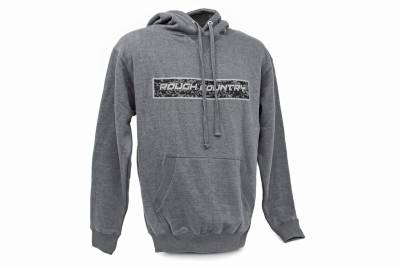 Rough Country Suspension Systems - Rough Country 84089LG Hoodie Digital Gray LG