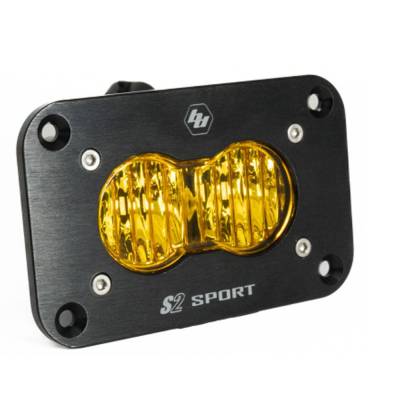 Baja Designs - Baja Designs 541015 S2 Sport Black Flush Mount LED Auxiliary Light Pod