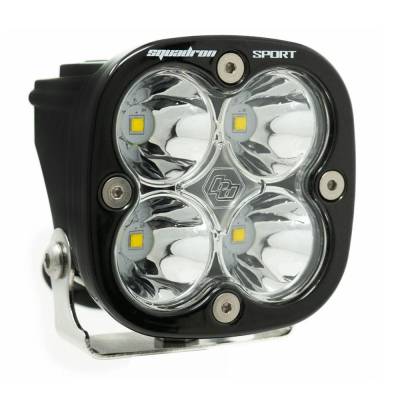 Baja Designs - Baja Designs 550001 Squadron Sport Black LED Auxiliary Light Pod