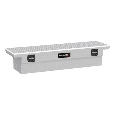 TrailFX - TrailFX 120721C Low-Pro Single Lid Crossover Bright Alum 72x19.25x13.5 w/o Rail