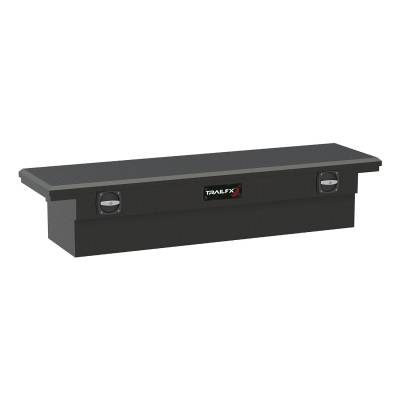TrailFX - TrailFX 120723C Lo-Pro Single Lid Crosover Black Alum 72x19.25x13.5 w/o Rail
