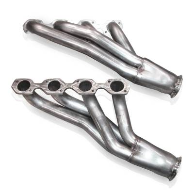 Stainless Works - Stainless Works SBFDFT-AFR Turbo Headers 1-7/8" Down & Forward Perf. Connect
