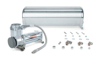 Air Lift Performance - Air Lift Performance 27762 18" FLO Tank w/Viair 444c Compressor