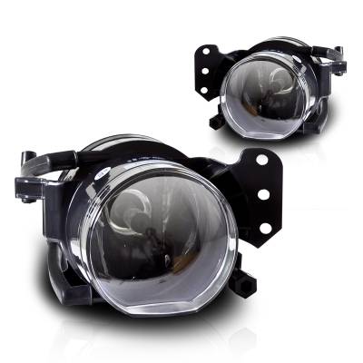Winjet - Winjet CFWJ-0161-C Clear Fog Lights for 04-08 BMW E60 5 Series