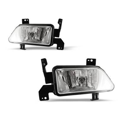 Winjet - Winjet CFWJ-0137-C Clear Fog Lights for 06-08 Honda Pilot