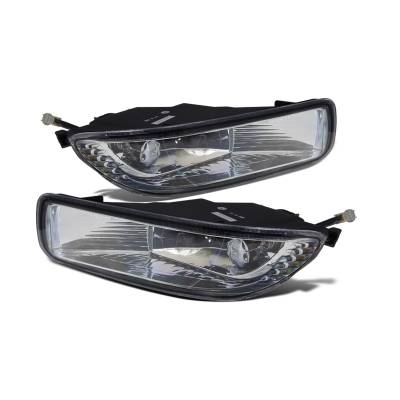 Winjet - Winjet CFWJ-0177-C Clear Fog Lights for 03-04 Toyota Corolla