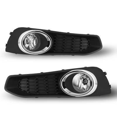 Winjet - Winjet CFWJ-0412-C Clear Fog Lights w/Wiring Kit for 13-14 Subaru Legacy