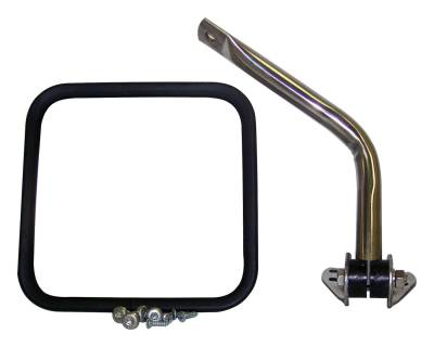 RT Offroad - RT Offroad RT30008 Chrome Passenger Arm & Mirror for 55-86 CJ5/CJ6/CJ7/CJ8