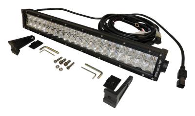 RT Offroad - RT Offroad RT28083 21.5" Dual Row LED Light Bar for Jeep CJ/Wrangler YJ