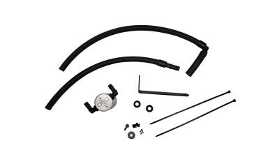 J&L Oil Separator Co - J&L Oil Separator 3117P-C Silver Oil Separator 3.0 Passenger Side