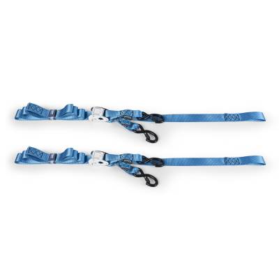 Mishimoto - Mishimoto BNRTC-TDCB-2BL Borne Off-Road Cambuckle Tie-Down Kit 2-pack Blue