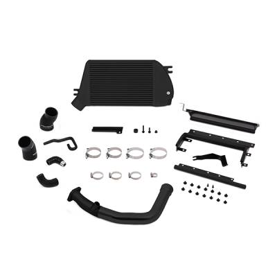Mishimoto - Mishimoto MMTMIC-WRX-15BBK Top Mount Intercooler Charge-Pipe Kit for 15-21 WRX