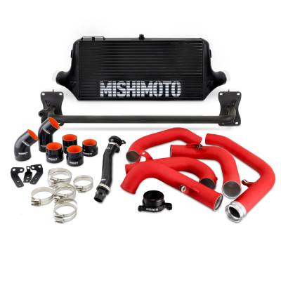 Mishimoto - Mishimoto MMINT-WRX-22BKRD Front Mount Intercooler Kit for 22+ Subaru WRX