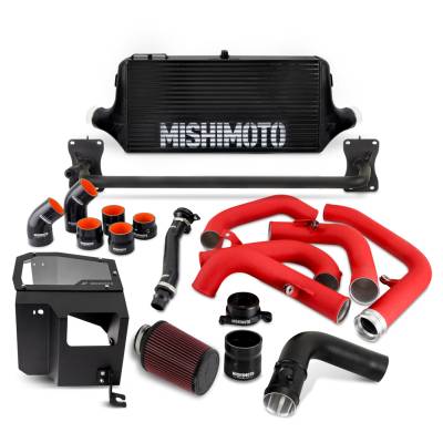 Mishimoto - Mishimoto MMINT-WRX-22AIBKRD FR-Mount Intercooler for 22+ Subaru WRX