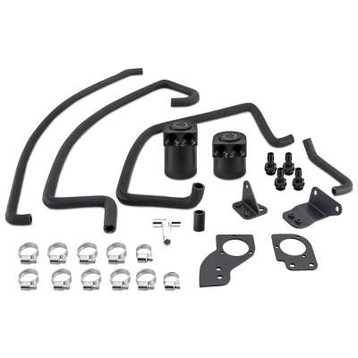 Mishimoto - Mishimoto MMBCC-350Z-07PBE Direct-Fit Catch Can Kit for 07-09 350Z/VQ35HR