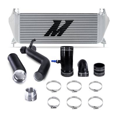 Mishimoto - Mishimoto MMINT-RGR-19KSLBK Intercooler Kit Silver Black for 19-23 Ranger 2.3L