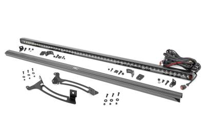 Rough Country Suspension Systems - Rough Country 93193 Windshield Mount 50" LED Light Bar Kit for Xpedition ADV-5