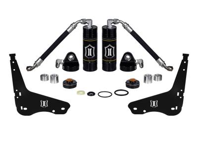 ICON Vehicle Dynamics - ICON 51037 Reservoir Upgrade Kit W/Seals Pair for 07-22 Toyota Tundra/Sequoia