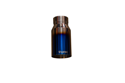 Valvetronic Designs - Valvetronic VTD.TIP.SW.25.35.BRT Single Wall Burnt Tip 2.5" Inlet To 3.5" Outlet