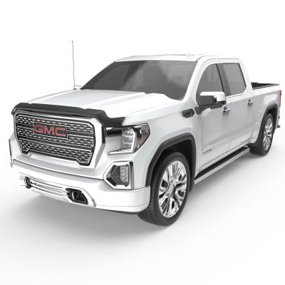 EGR - EGR 301795 Superguard Hood Guard Bugdeflector Matte 19-24 Sierra 1500