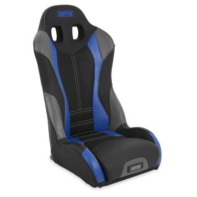 Simpson Safety - Simpson Safety S107-307 Pro Sport Off-Road Suspension Seat Blue/Black/Gray