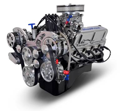 BluePrint Engines - BluePrint Engines BP302CTCK Dressed Longblock w/Carb & Pulley Kit