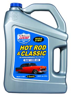 Lucas Oil Products - Lucas Oil Products 10683 Hot Rod & Classic Car HP Motor Oil SAE 10W-40