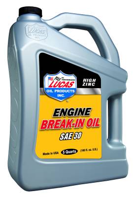Lucas Oil Products - Lucas Oil Products 10631 SAE 30wt Break-in Oil