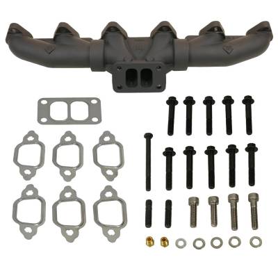 BD Diesel - BD Diesel 1046048 Exhaust Manifold Stock/T3 for 88-98 Dodge 5.9L Cummins 12V