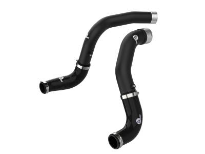 aFe Power - aFe 46-20434-B 3" Aluminum Hot/Cold Charge Pipe Kit Black for 20-23 Jeep JL/JT