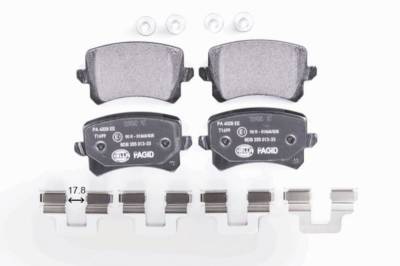 HELLA Brakes - HELLA Pagid 355025331 Disc Brake Pad Set