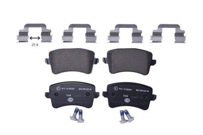 HELLA Brakes - HELLA Pagid 355025381 Disc Brake Pad Set