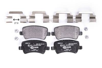 HELLA Brakes - HELLA Pagid 355025401 Disc Brake Pad Set