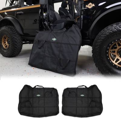 IAG Performance - IAG Performance IAG-BDY-F3152 I-Line Door Storage Bag Front Door Pair