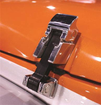 Rampage - Rampage 74335 Hood Catch Stainless Steel Kit for 07-18 Jeep Wrangler JK/JKU