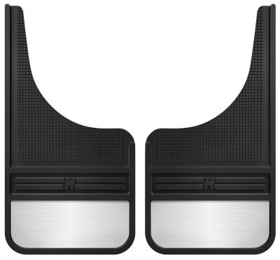 Husky Liners - Husky Liner MudDog Universal 12" Wide Front Mud Flaps w/Weights Pair 55001