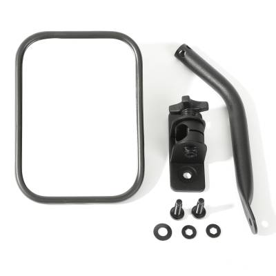 Rugged Ridge - Rugged Ridge Quick Release Side Mirror Single Black for TJ/JK 11025.14