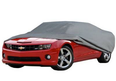 Rampage - Rampage 1400 Custom Car Cover 4 Layer Breathable Grey for 10-25 Chevy Camaro