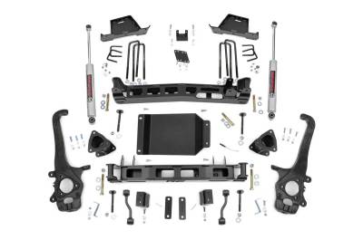 Rough Country Suspension Systems - Rough Country 875.20 6" Suspension Lift Kit for 04-15 Nissan Titan 2WD/4WD