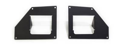 Go Rhino - Go Rhino 231202T BRJ40 Light Plates for 07-18 Jeep Wrangler JK