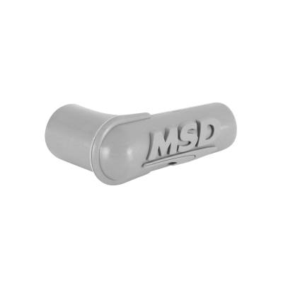 MSD - MSD Ignition 34515 90-DEG Spark Plug Boot Gray Silicone 100each
