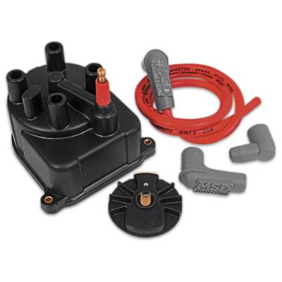 MSD - MSD Ignition 82923 Distributor Cap & Rotor Kit for 92-00 Civic/Integra LS