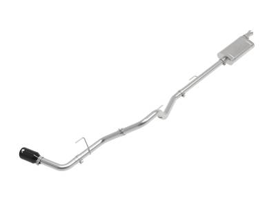 aFe Power - aFe 49-48089-B Apollo GT 2.5" Cat-Back Exhaust Kit for 20-26 Jeep Gladiator 3.6L