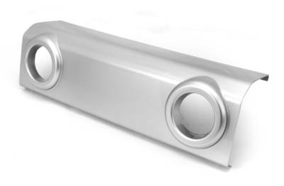 Rugged Ridge - Rugged Ridge 12040.08 Front Bumper Applique Silver for Jeep Wrangler